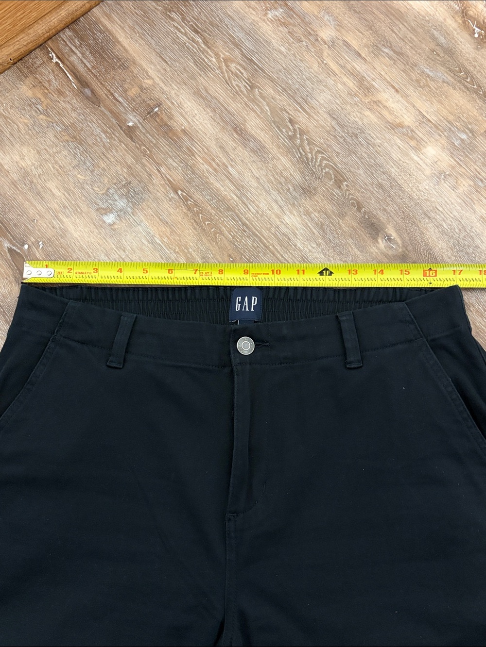 Bundle of Gap Ankle Pants Women's Size L / 14 Casual Pull On Black Olive Green - Picture 6 of 16